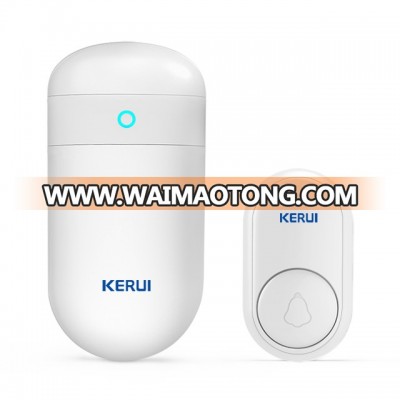 KERUI  M518 hot sales amazon self-powered generation wireless door  bell  Operating at 100m Range with 52 Ringtones