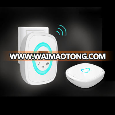 new 4 digital clock display wireless doorbell with OEM price